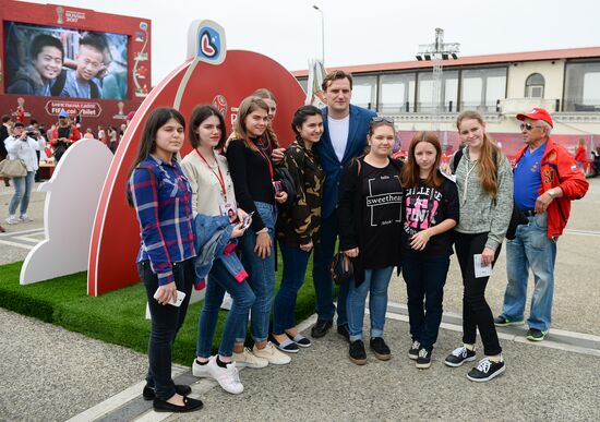 2017 Confederations Cup Park opened in Sochi