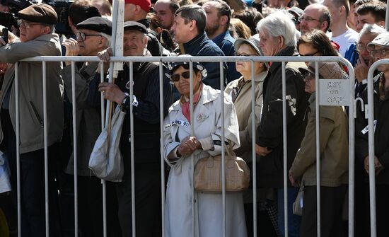 Opposition rally in Moscow