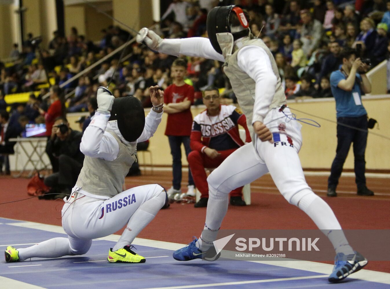2017 Fleuret de Saint-Petersbourg FIE World Cup Fencing. Individual events