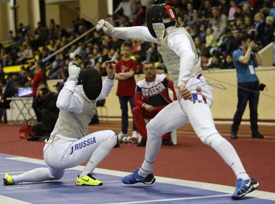 2017 Fleuret de Saint-Petersbourg FIE World Cup Fencing. Individual events