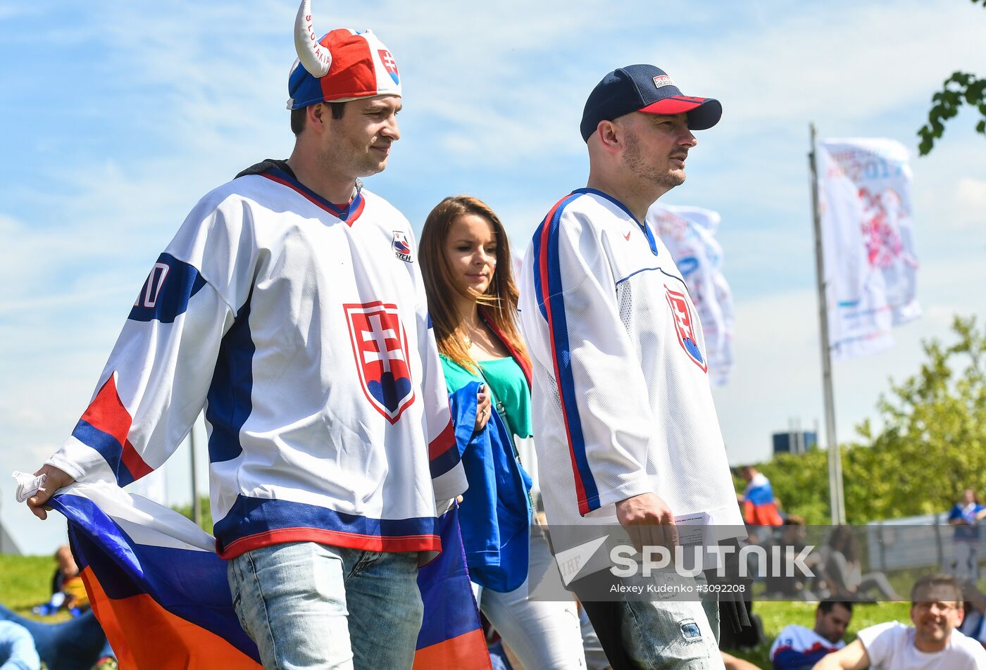 Ice Hockey World Championship. Slovakia vs. Italy