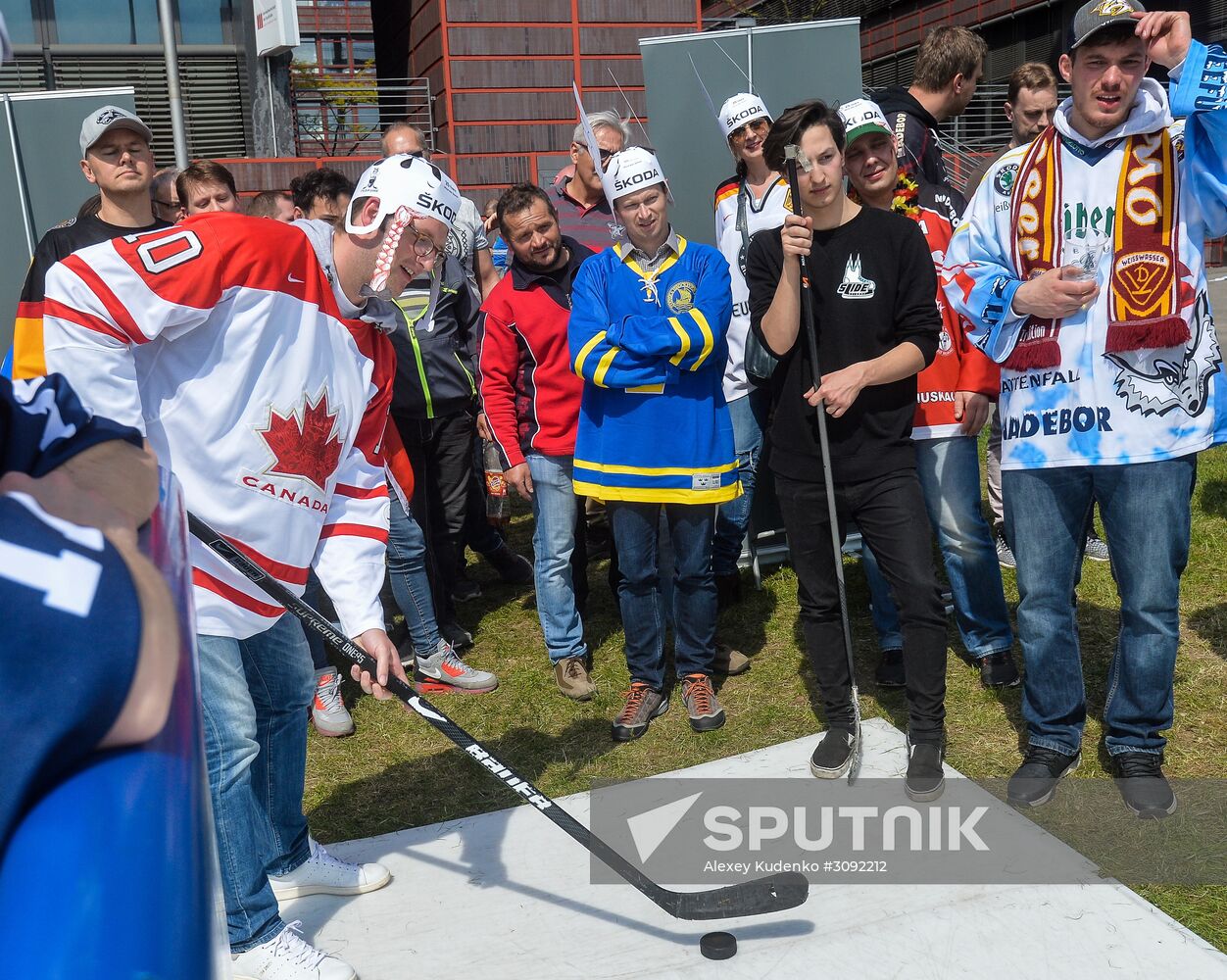 Ice Hockey World Championship. Slovakia vs. Italy