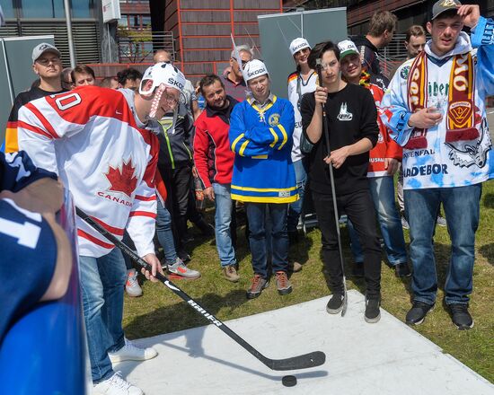 Ice Hockey World Championship. Slovakia vs. Italy