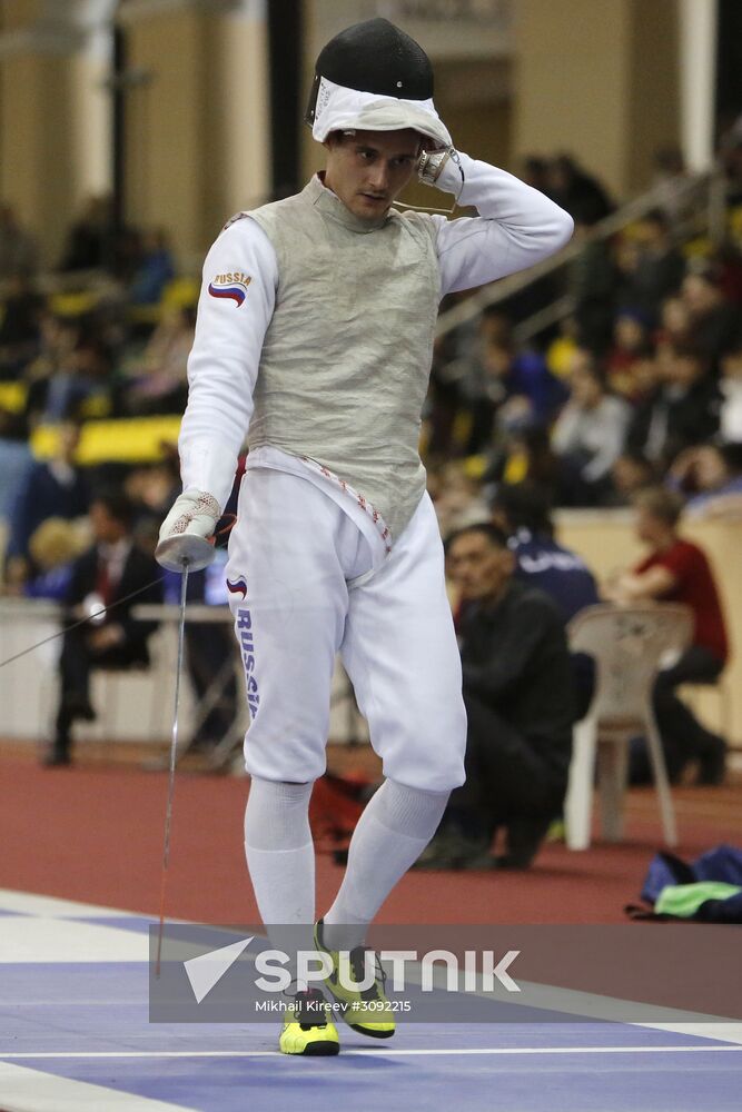 Fencing. World Cup. Fleuret de St. Petersbourg. Individual events