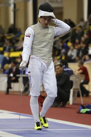 Fencing. World Cup. Fleuret de St. Petersbourg. Individual events
