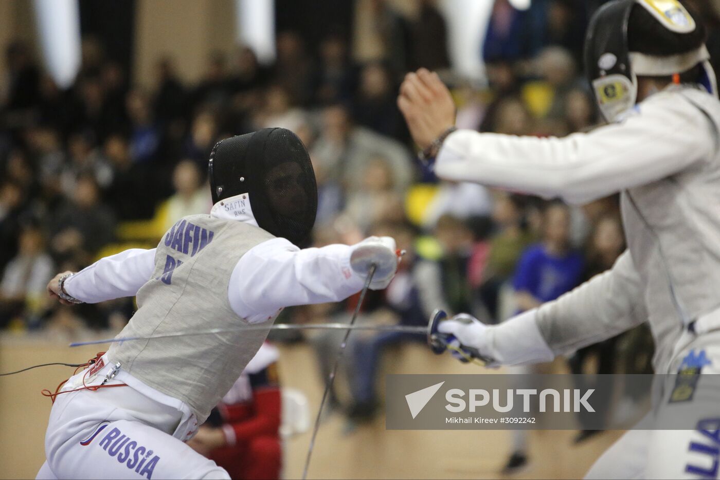 Fencing. World Cup. Fleuret de St. Petersbourg. Individual events