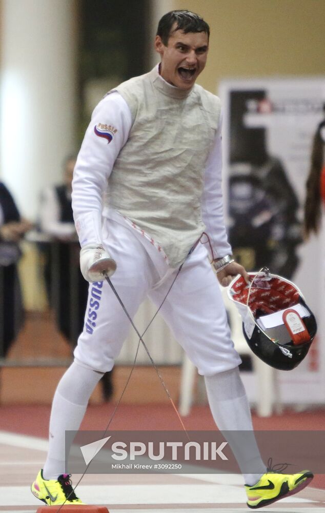 Fencing. World Cup. Fleuret de St. Petersbourg. Individual events