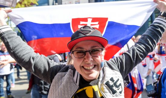 Ice Hockey World Championship. Slovakia vs. Italy