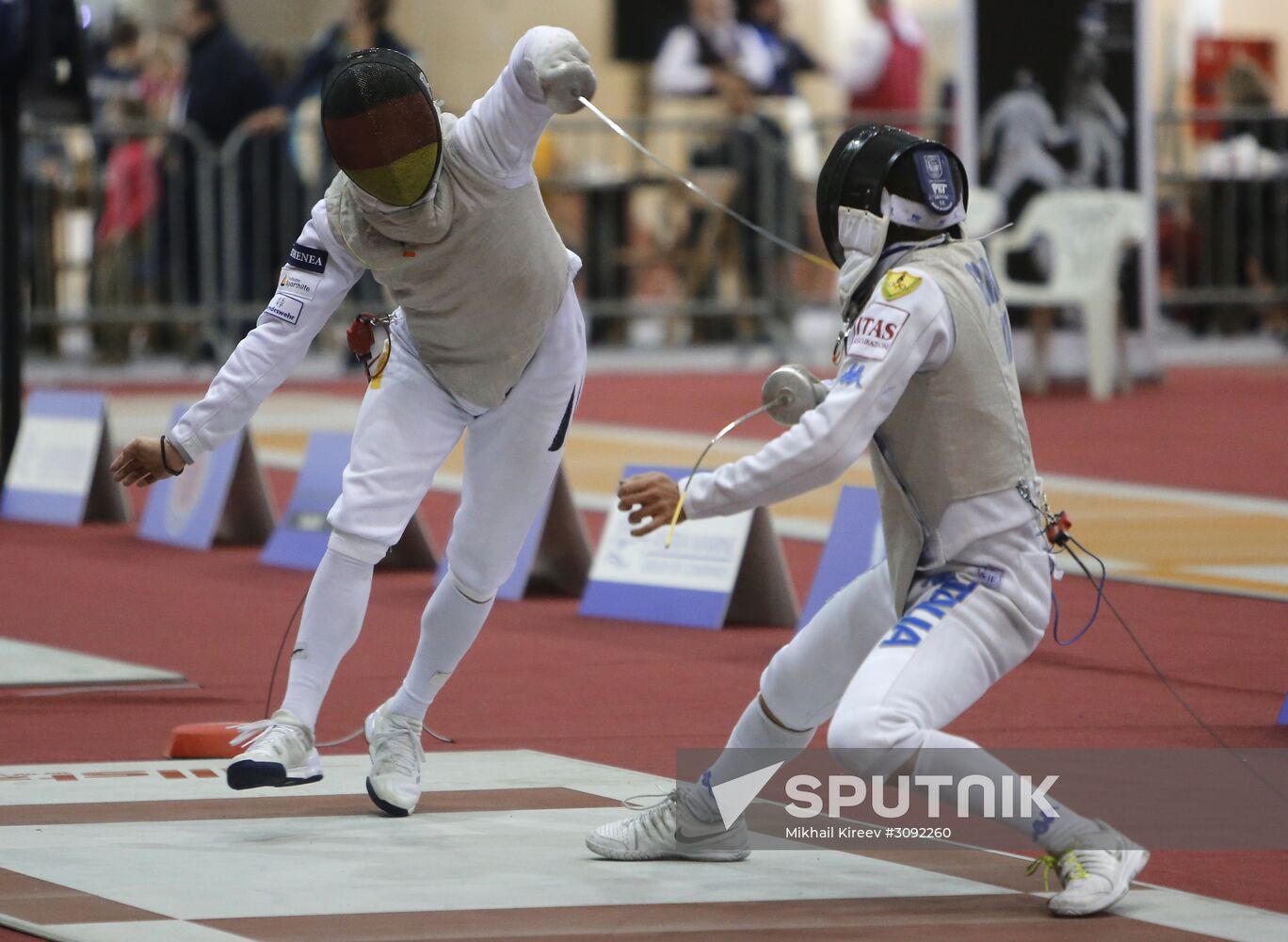 Fencing. World Cup. Fleuret de St. Petersbourg. Individual events