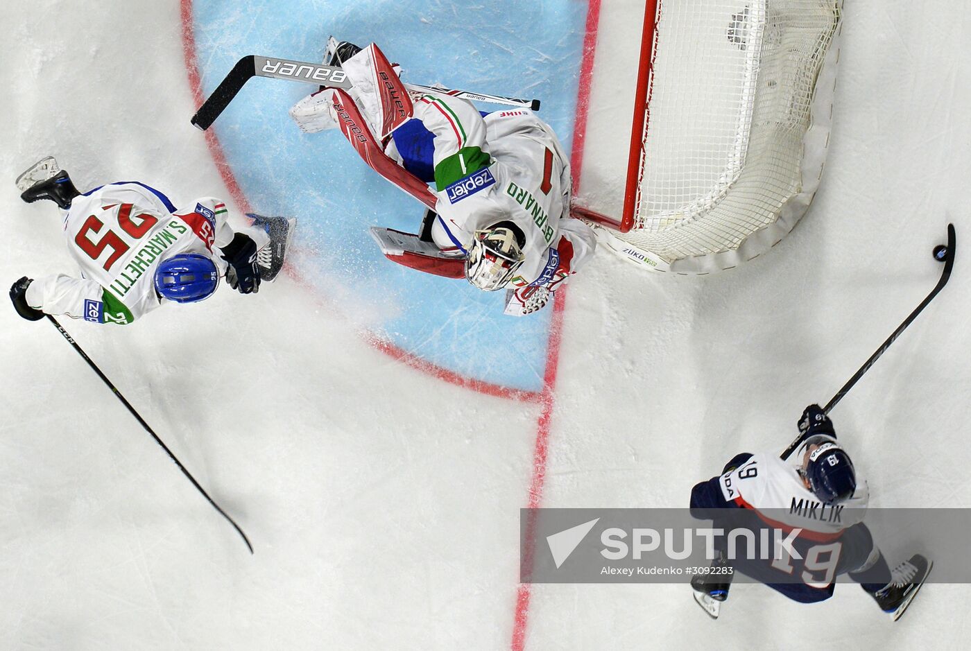 Ice Hockey World Championship. Slovakia vs. Italy