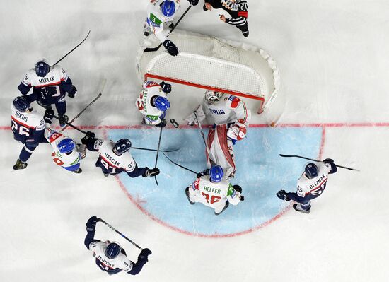 Ice Hockey World Championship. Slovakia vs. Italy