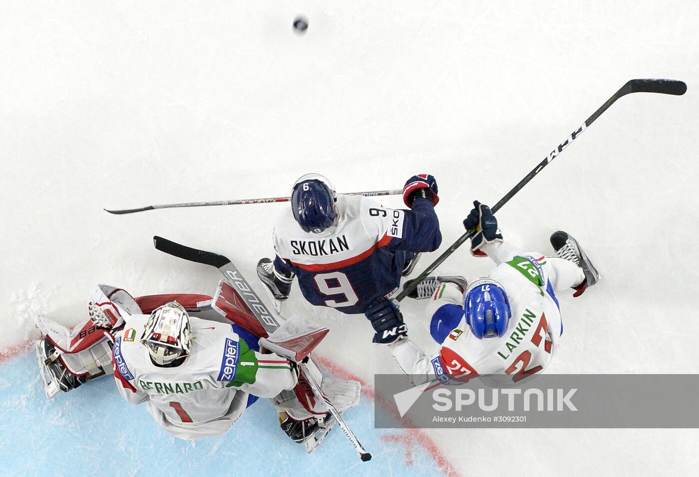 Ice Hockey World Championship. Slovakia vs. Italy