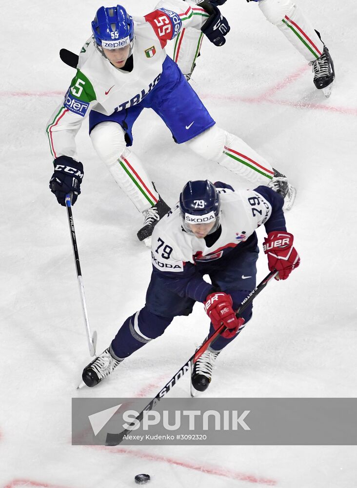 Ice Hockey World Championship. Slovakia vs. Italy