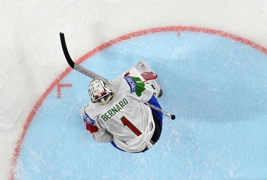 Ice Hockey World Championship. Slovakia vs. Italy