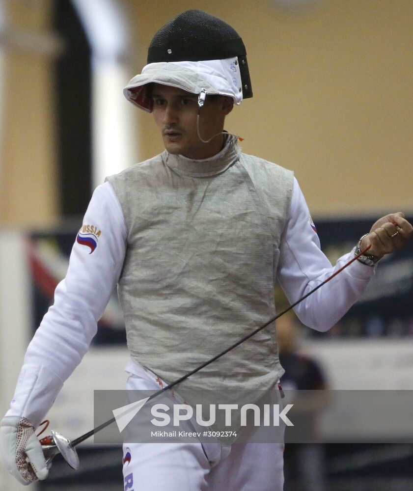 Fencing. World Cup. Fleuret de St. Petersbourg. Individual events