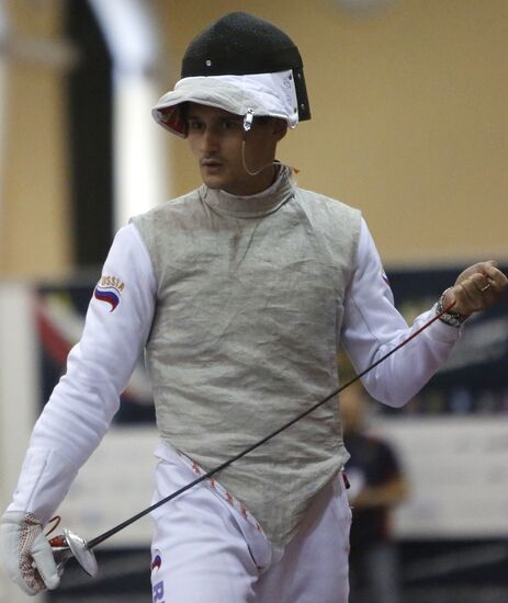 Fencing. World Cup. Fleuret de St. Petersbourg. Individual events