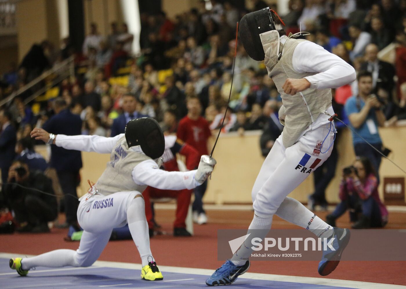 Fencing. World Cup. Fleuret de St. Petersbourg. Individual events