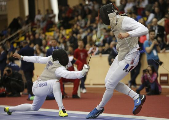 Fencing. World Cup. Fleuret de St. Petersbourg. Individual events