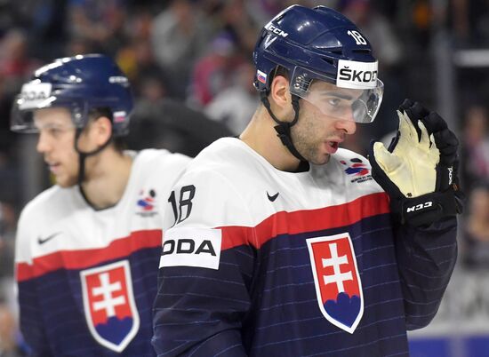 Ice Hockey World Championship. Slovakia vs. Italy