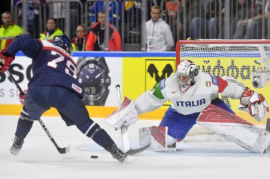 Ice Hockey World Championship. Slovakia vs. Italy