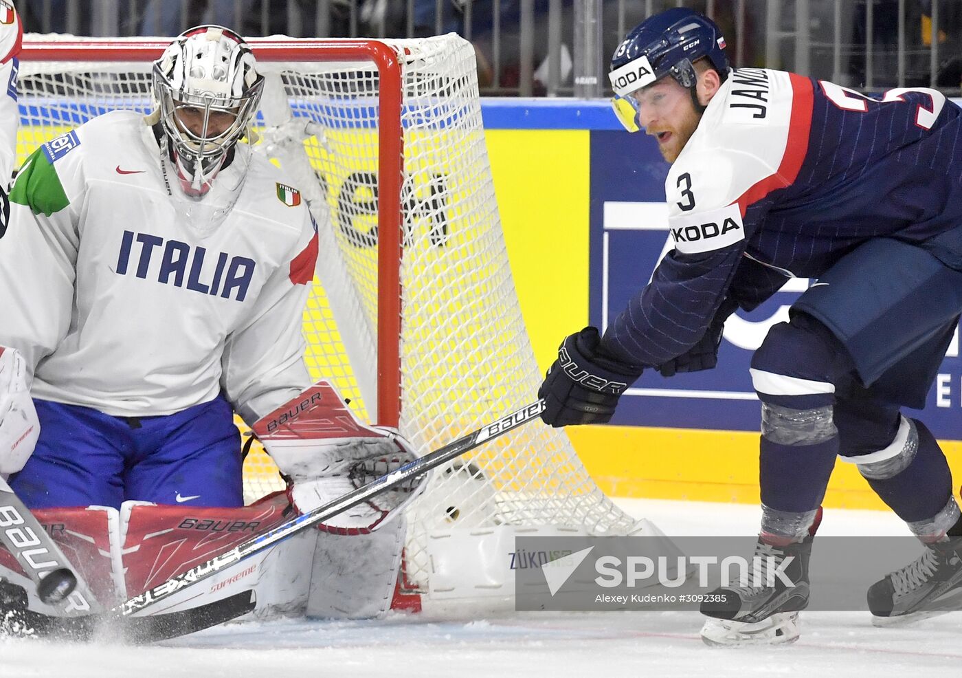 Ice Hockey World Championship. Slovakia vs. Italy