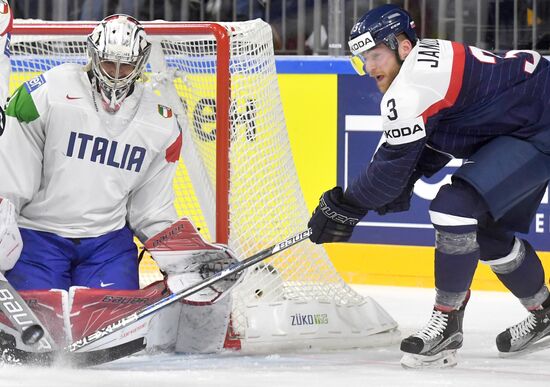 Ice Hockey World Championship. Slovakia vs. Italy