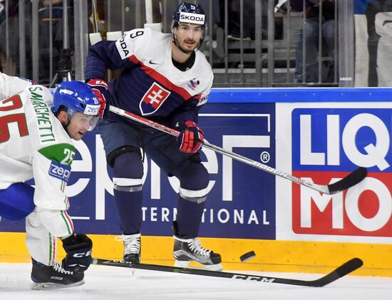 Ice Hockey World Championship. Slovakia vs. Italy