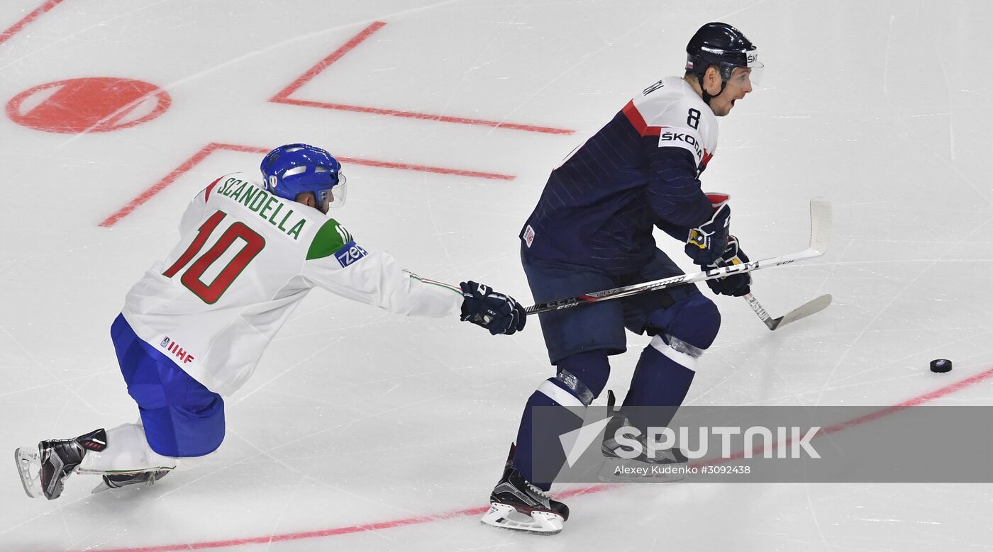 Ice Hockey World Championship. Slovakia vs. Italy