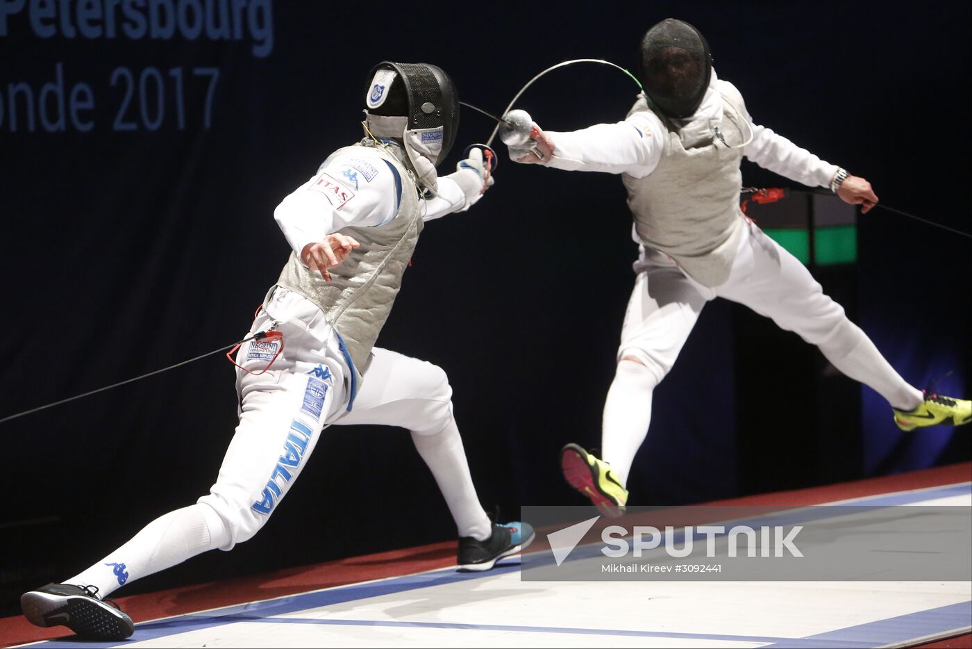 2017 Fleuret de Saint-Petersbourg FIE World Cup Fencing. Individual events