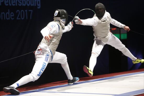 2017 Fleuret de Saint-Petersbourg FIE World Cup Fencing. Individual events