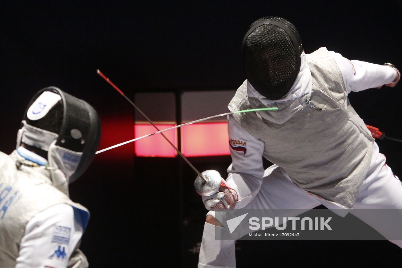 2017 Fleuret de Saint-Petersbourg FIE World Cup Fencing. Individual events