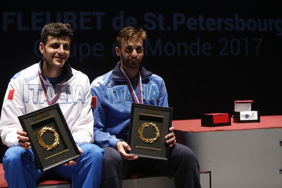 Fencing. World Cup. Fleuret de St. Petersbourg. Individual events