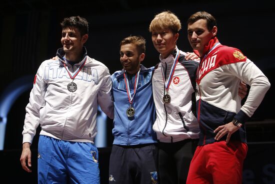 Fencing. World Cup. Fleuret de St. Petersbourg. Individual events