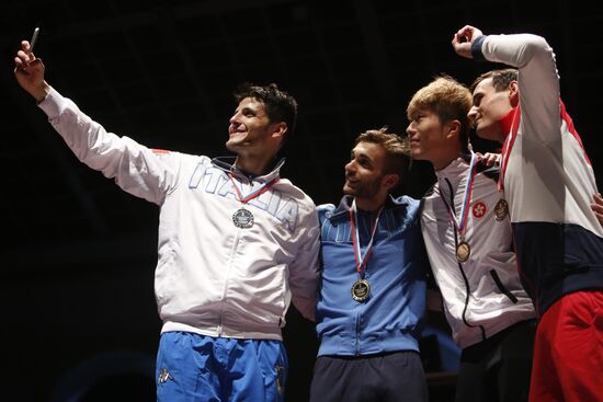 Fencing. World Cup. Fleuret de St. Petersbourg. Individual events
