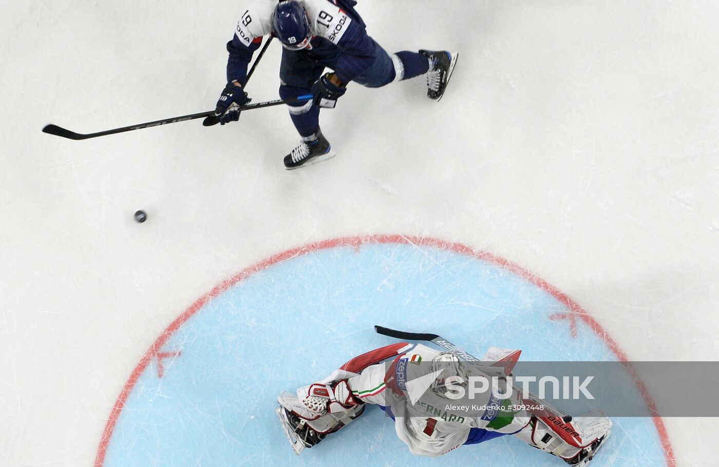 Ice Hockey World Championship. Slovakia vs. Italy