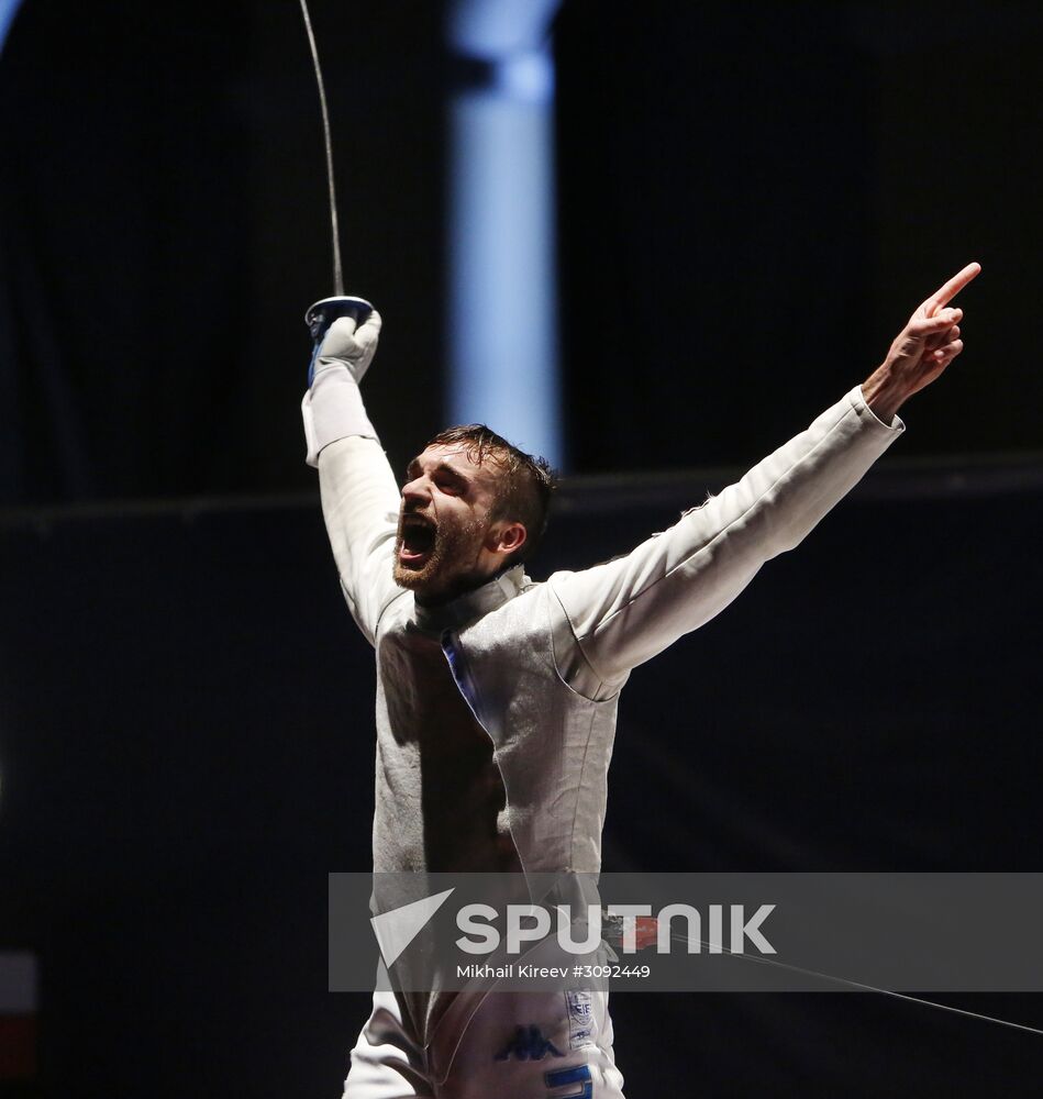 Fencing. World Cup. Fleuret de St. Petersbourg. Individual events