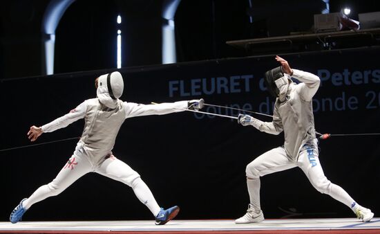 2017 Fleuret de Saint-Petersbourg FIE World Cup Fencing. Individual events