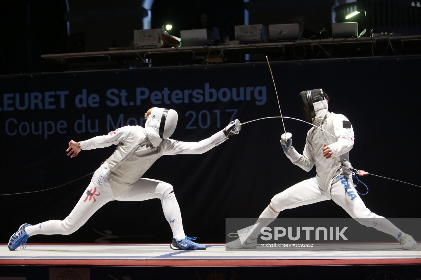 2017 Fleuret de Saint-Petersbourg FIE World Cup Fencing. Individual events