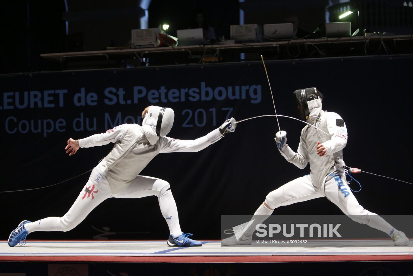 2017 Fleuret de Saint-Petersbourg FIE World Cup Fencing. Individual events