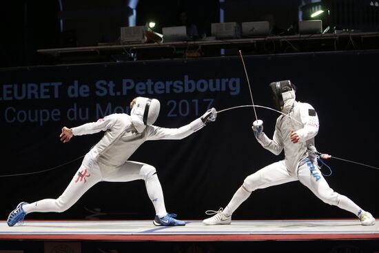 2017 Fleuret de Saint-Petersbourg FIE World Cup Fencing. Individual events