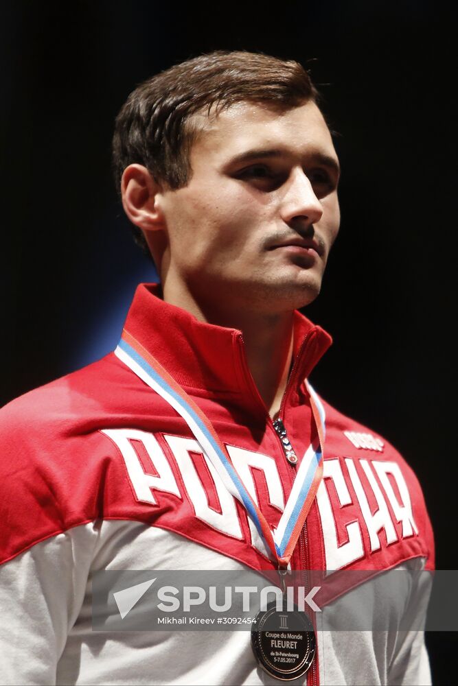 Fencing. World Cup. Fleuret de St. Petersbourg. Individual events