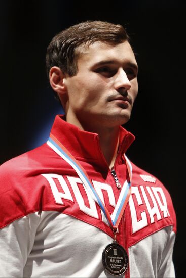 Fencing. World Cup. Fleuret de St. Petersbourg. Individual events