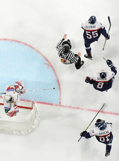 Ice Hockey World Championship. Slovakia vs. Italy