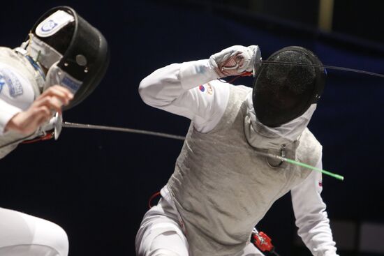 Fencing. World Cup. Fleuret de St. Petersbourg. Individual events