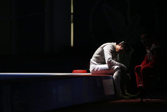 Fencing. World Cup. Fleuret de St. Petersbourg. Individual events