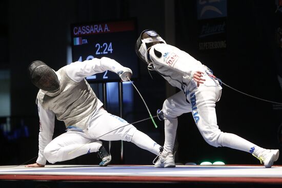 Fencing. World Cup. Fleuret de St. Petersbourg. Individual events