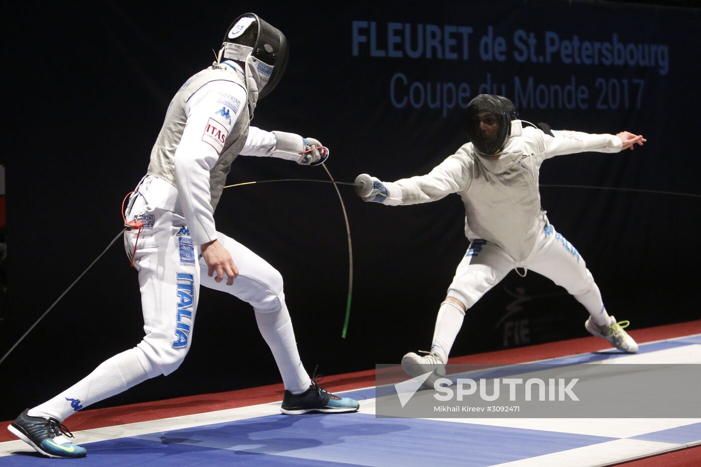 Fencing. World Cup. Fleuret de St. Petersbourg. Individual events