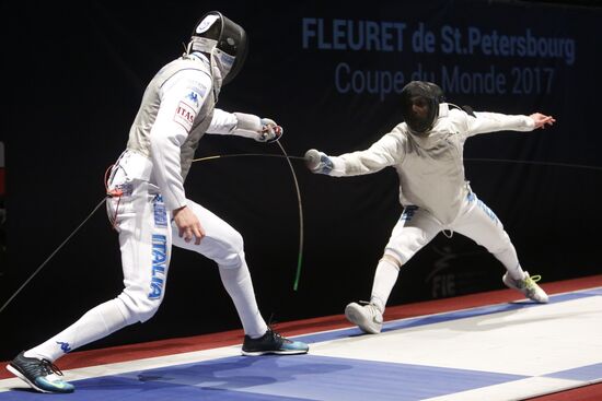 Fencing. World Cup. Fleuret de St. Petersbourg. Individual events