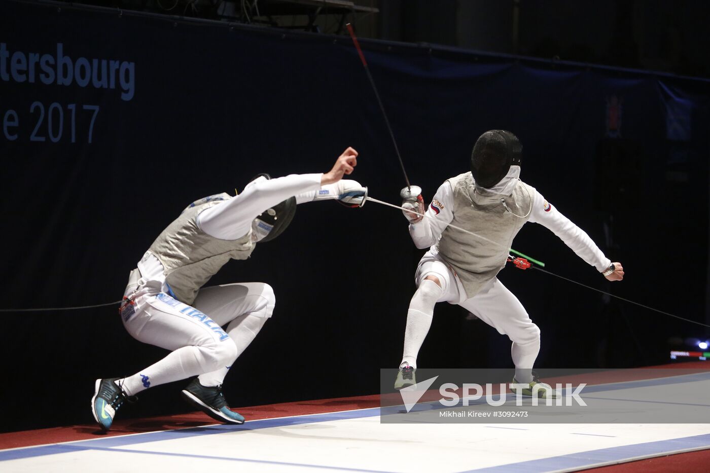 Fencing. World Cup. Fleuret de St. Petersbourg. Individual events