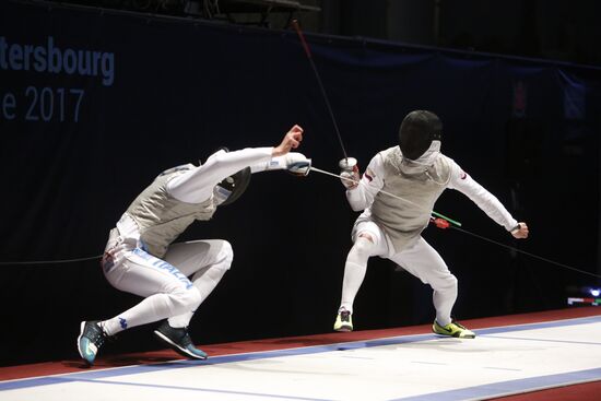 Fencing. World Cup. Fleuret de St. Petersbourg. Individual events